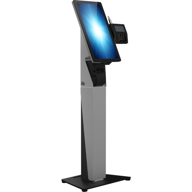 ELO, WALLABY SELF-SERVICE FLOOR STAND TOP. SUPPORTS EPSON OR STAR PRINTERS AND 15-INCH OR 22-INCH I-SERIES (NOTE: COMPLETE SELF-SERVICE FLOOR STAND REQUIRES FLOOR BASE PART E797162 SOLD SEPARATELY)