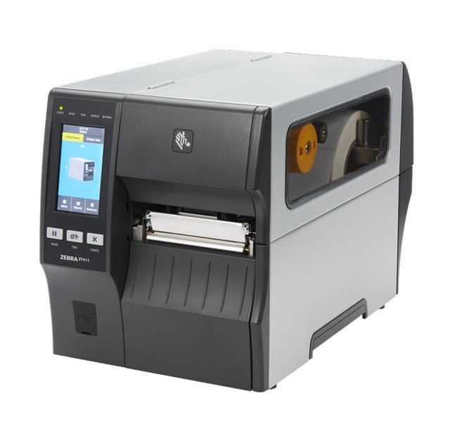 ZEBRA, Impresora de Etiquetas Industrial ZT411, Transferencia Térmica. 203 DPI. ZT41142-T0100A0Z