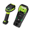 ZEBRA EVM/DCS, DS3678-XR, EXTENDED RANGE 1D/2D IMAGER, CORDLESS, FIPS, USB KIT INCLUDES SCANNER, 7 FOOT USB CABLE, CRADLE, AND POWER, REQUIRES LINE CORD (23844-00-00R), VIBRATION MOTOR, INDUSTRIAL GRE