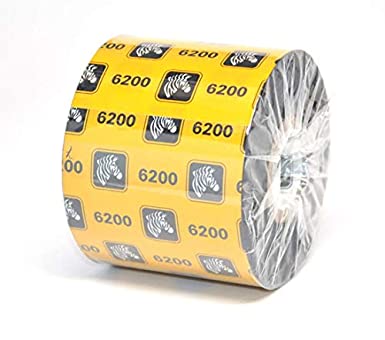 ZEBRA, CONSUMABLES, RESIN RIBBON, 2.36" X 1476', 1" CORE, 6 ROLLS PER CASE, PRICED PER CASE