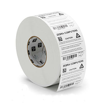 ZEBRA, AIT, CONSUMABLES, LABEL, UNCOATED PAPER, 4" X 2" (101.6X50.8MM); DT, Z-PERFORM 1000D, PERMANENT ADHESIVE, 3" (76.2MM) CORE, 2760 LPR, 4 RPC, PERFORATED, PRICED PER CASE