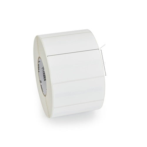 ZEBRA AIT, CONSUMABLES, RFID, ZBR2000 INLAY, UCODE 8, 4"X 6" (101.6 X 152.4MM); TT, Z-PERFORM 1500T, COATED PAPER LABEL, 3"CORE, 8"OD, 1000 LPR, NO PERF, PRICED PER ROLL