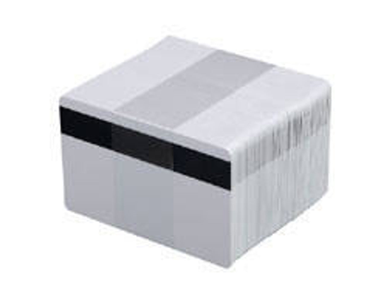 ZEBRACARD, CONSUMABLES, WHITE PREMIER PVC BLANK WITH HIGH COERCIVITY MAG STRIPE CR-80 30 MIL CARD, 500 CARDS PER BOX, PRICED PER BOX