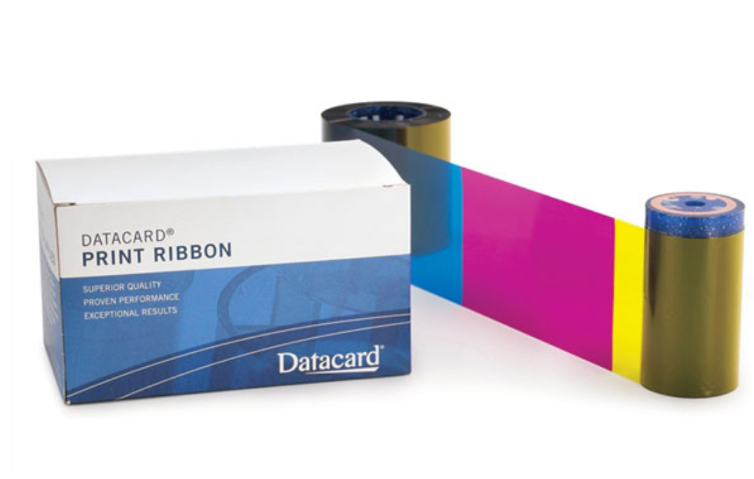 ENTRUST DATACARD, CONSUMABLES, YMCK-K FULL COLOR RIBBON, QTY YIELD 500