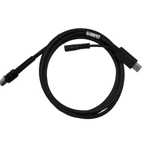 ZEBRA EVM, CABLE, SHIELDED USB: SERIES A CONNECTOR, 7 FOOT STRAIGHT, 12V (REQUIRES 12V POWER SUPPLY)