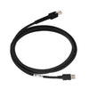 ZEBRA EVM, CABLE, SHIELDED USB: SERIES A CONNECTOR, 7 FOOT STRAIGHT, BC 1.2