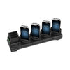 ZEBRA EVM/EMC, TC51/56 5-SLOT CHARGE ONLY CRADLE WITH 4-SLOT SPARE BATTERY CHARGER, CHARGES UP TO 4 DEVICES AND UP TO 4 SPARE BATTERIES, INCLUDES POWER SUPPLY AND DC CABLE, REQUIRES AC CORD 23844-00-0