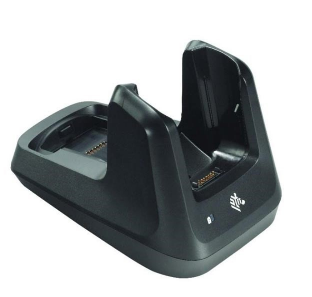 ZEBRA EVM, MC33 SINGLE SLOT USB/CHARGE CRADLE WITH SPARE BATTERY CHARGER, R