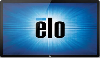 ELO, 5503L 55-INCH WIDE LCD MONITOR, FHD, HDMI 1.4 & DISPLAYPORT 1.2, PROJECTED CAPACITIVE 40-TOUCH WITH PALM REJECTION & TOUCH THRU, CLEAR ANTI-FRICTION GLASS, USB-C, BLACK