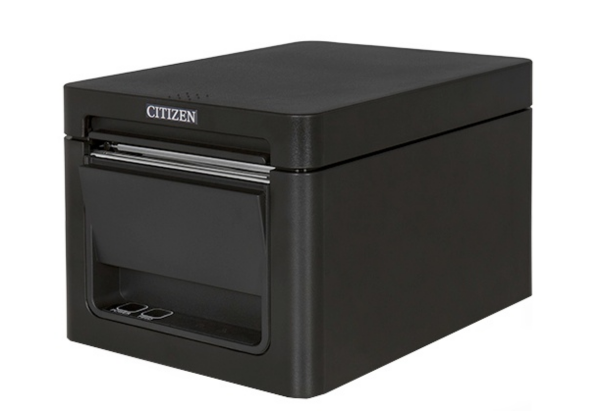 CITIZEN, THERMAL POS, CT-E351, FRONT EXIT, ETHERNET, USB, BLACK