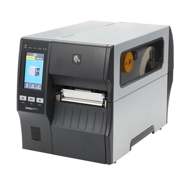 ZEBRA, AIT, TT PRINTER ZT411; 4", 600 DPI, US CORD, SERIAL, USB, 10/100 ETHERNET, BLUETOOTH 4.1/MFI, USB HOST, EZPL